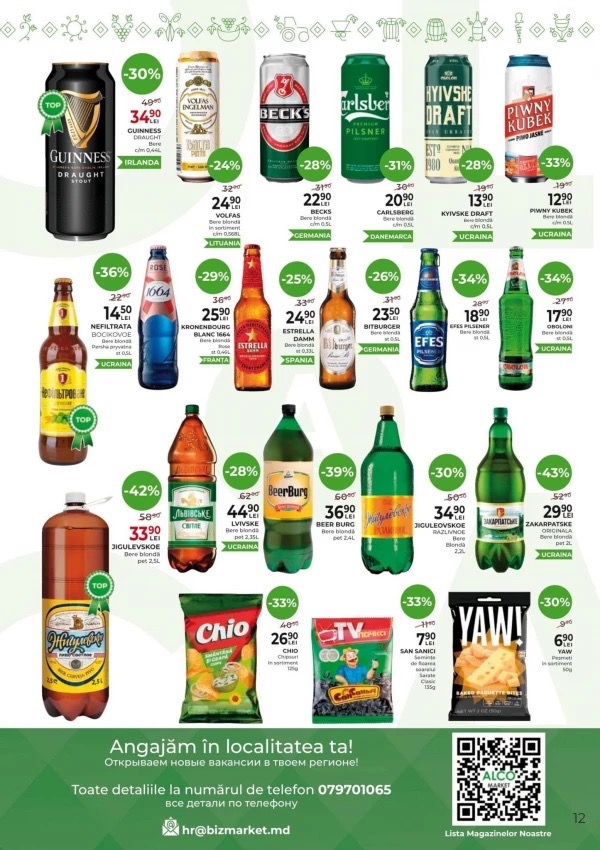 На что скидки в Alco Market с 23 апреля по 6 мая 2026 года в Молдове
