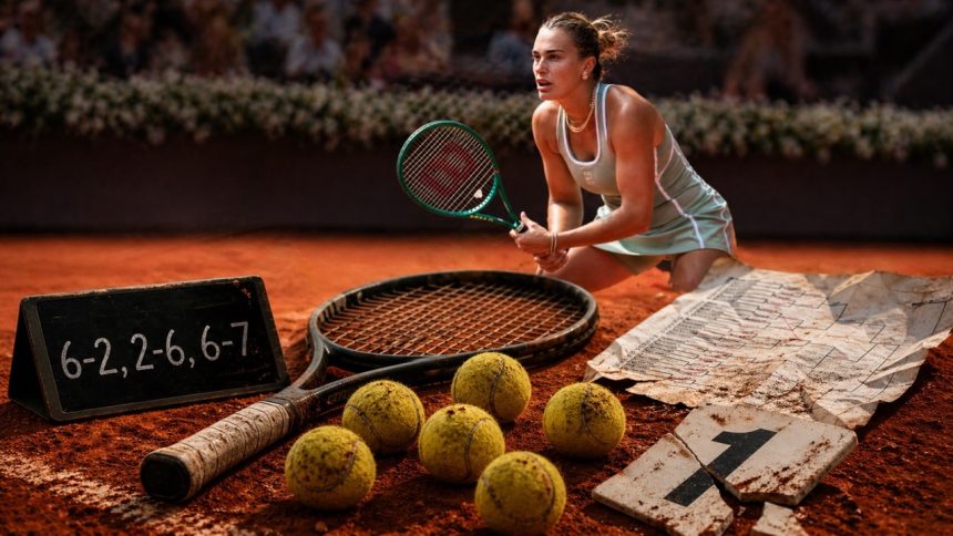 Арина Соболенко сенсационно проиграла Хейли Баптист в Мадриде, упустив шесть матчболов. Счет, детали тай-брейка и следующий матч.