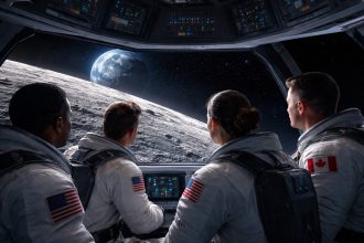 NASA впервые с 1972 года отправило астронавтов к Луне: что известно о миссии Artemis II, экипаже, корабле Orion, ракете SLS и целях полёта.