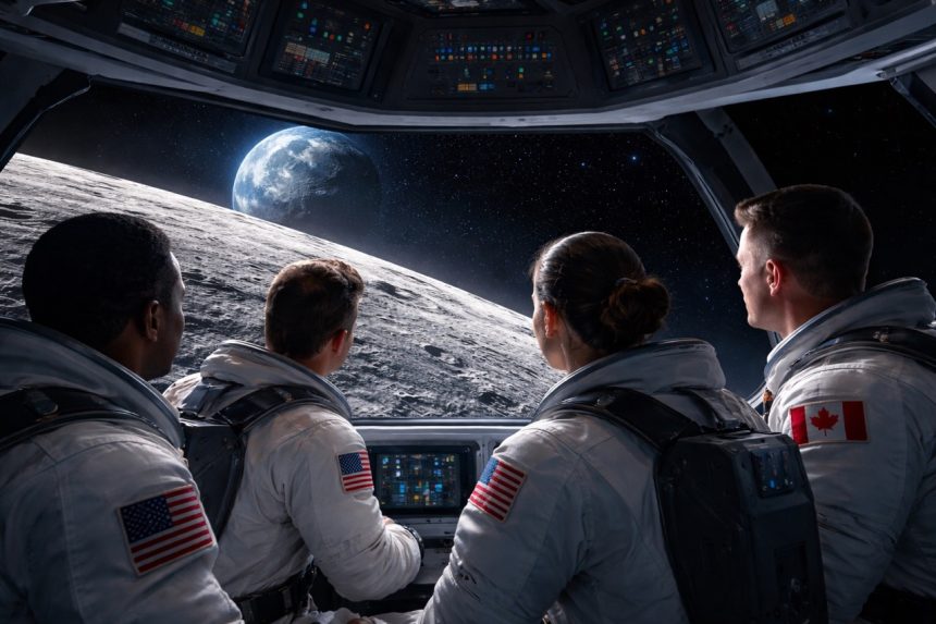 NASA впервые с 1972 года отправило астронавтов к Луне: что известно о миссии Artemis II, экипаже, корабле Orion, ракете SLS и целях полёта.