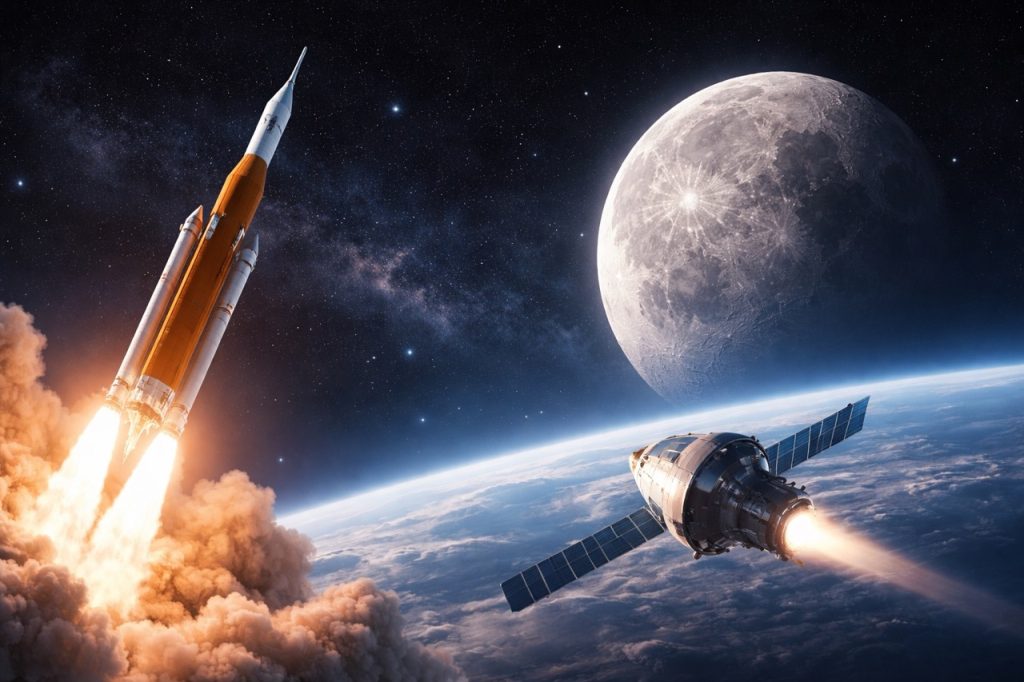 Первый полет NASA к Луне за более чем 50 лет: что известно о миссии Artemis II, запуске и экипаже