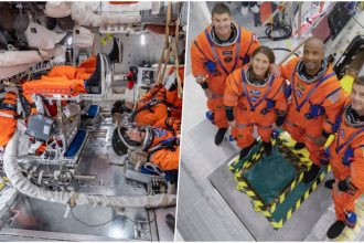 Artemis II установила рекорд дальности пилотируемого полета от Земли. Где смотреть онлайн прямую трансляцию NASA вокруг Луны.