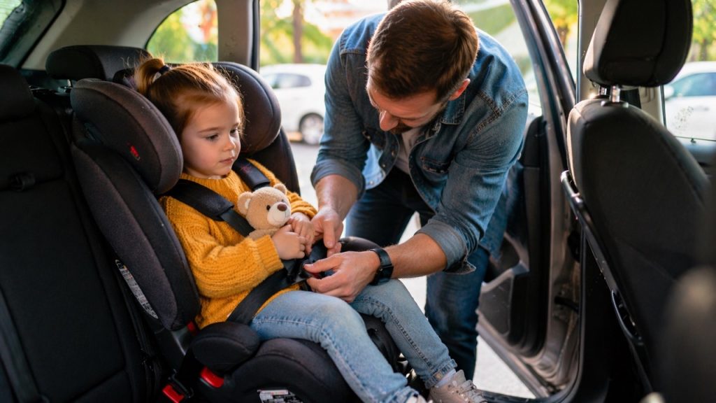 Какие штрафы за отсутствие детского автокресла в Молдове и как правильно перевозить детей до 12 лет