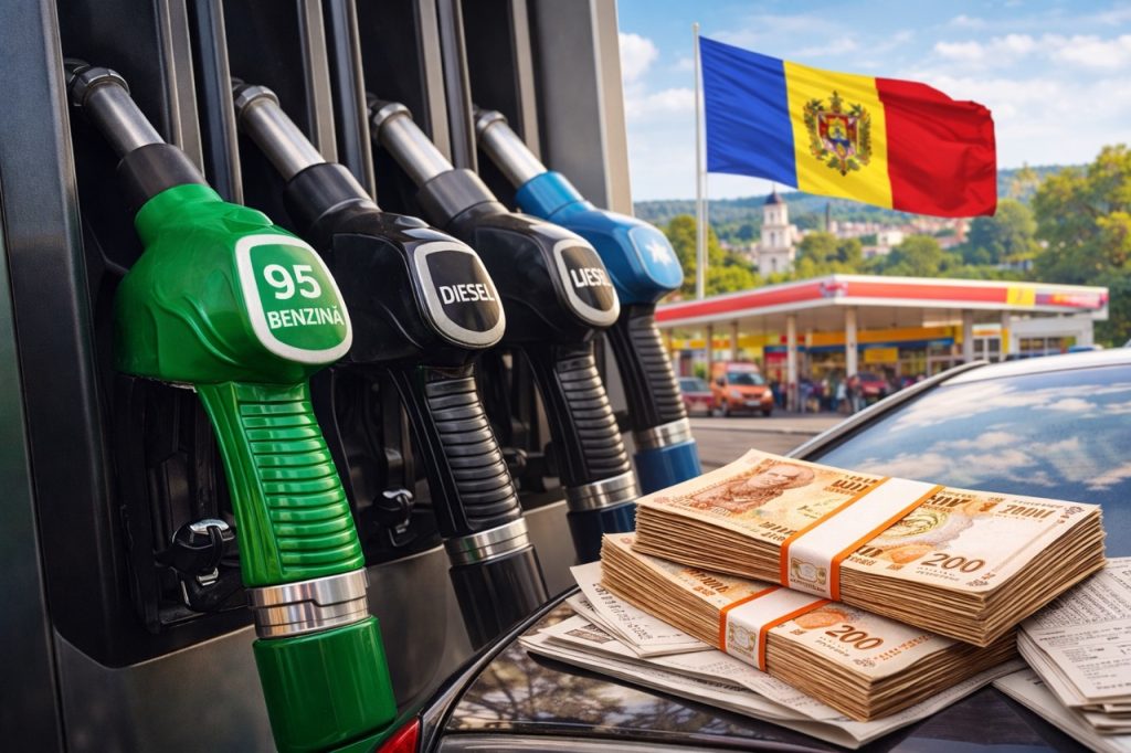 Сколько стоит бензин в Молдове 20 апреля 2026 и где искать дизель в Молдове сегодня по лучшей цене
