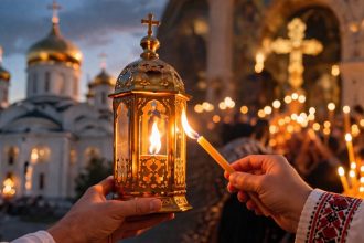 Благодатный огонь в Молдове 2026 прибудет в Великую субботу. Митрополия Бессарабии везет его через Яссы, Митрополия Молдовы ждет разрешения.