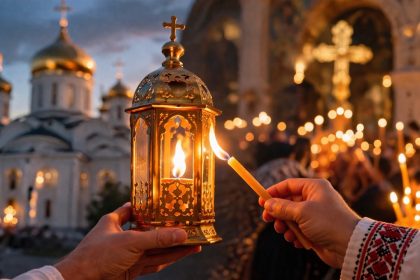 Благодатный огонь в Молдове 2026 прибудет в Великую субботу. Митрополия Бессарабии везет его через Яссы, Митрополия Молдовы ждет разрешения.
