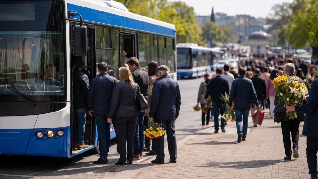 Как будет ходить транспорт в Кишинёве на Блаженные дни 2026 и как доехать до кладбища Святого Лазаря и Дойна