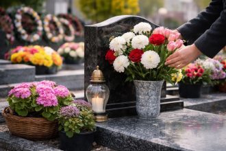 Какие цветы купить на кладбище на Блаженные дни, сколько стоят пластиковые цветы и венки в Кишинёве в 2026, что выбрать и покупать ли венок.