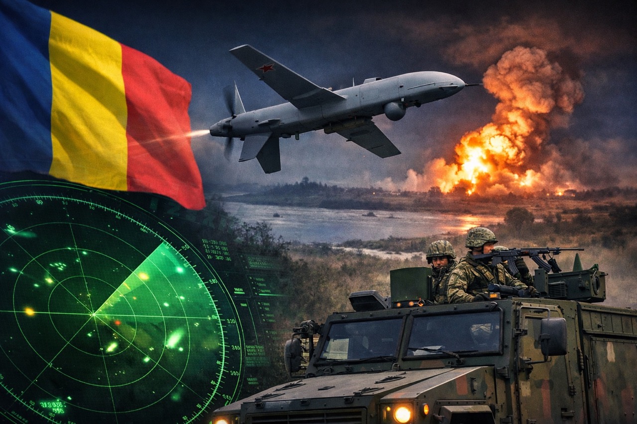 Российский дрон нарушил воздушное пространство Румынии 17 апреля 2026 в районе Килия-Век. Что известно, какая реакция и рис для региона.