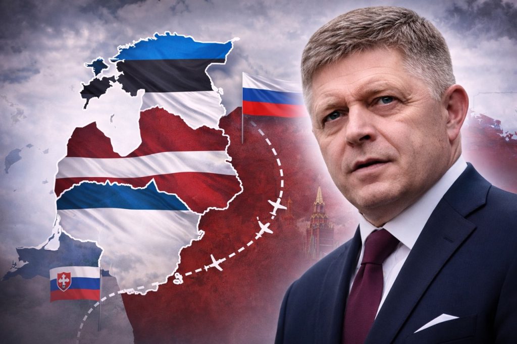 Почему Эстония, Латвия и Литва закрыли небо для самолёта Фицо на 9 мая и что это меняет для визита в Москву