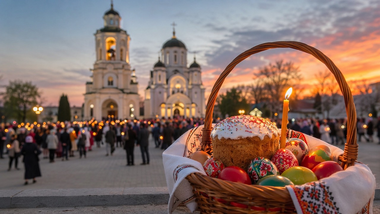 Куда пойти святить паски в Бельцах 12 апреля 2026: список храмов, адреса, время службы, пасхальная ночь и полезные советы верующим.
