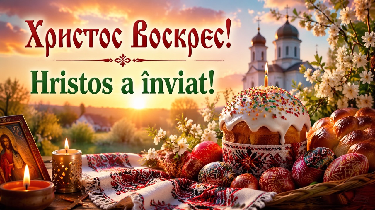 Пасха 2026 в Молдове: дата, смысл, история, традиции, поздравления на русском и молдавском, короткие СМС, стихи и идеи красивых открыток.