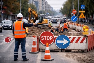В Кишинёве ограничат движение на бульваре Кантемира и улице Космеску. Сроки, участки, причины работ, советы водителям и варианты объезда.