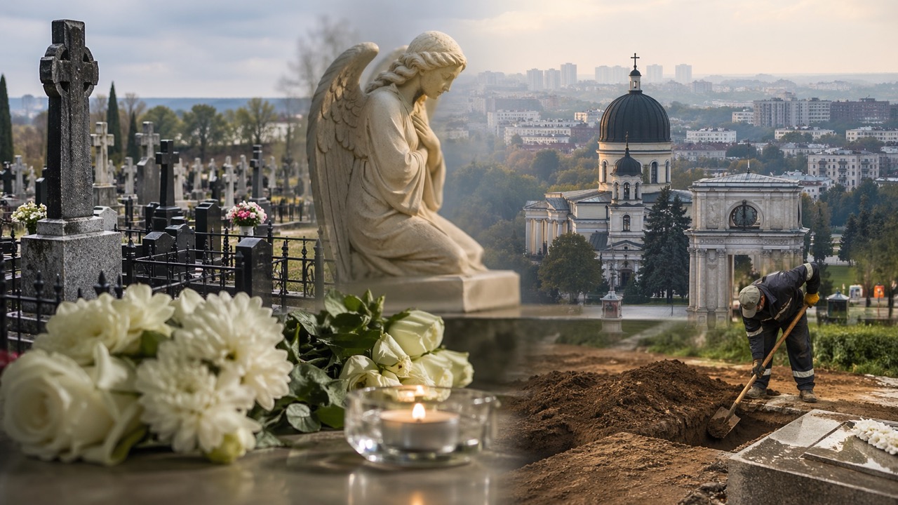 Сколько стоит захоронение в Кишиневе в 2026, где есть свободные места, сколько кладбищ в городе, какие документы нужны и куда обращаться.