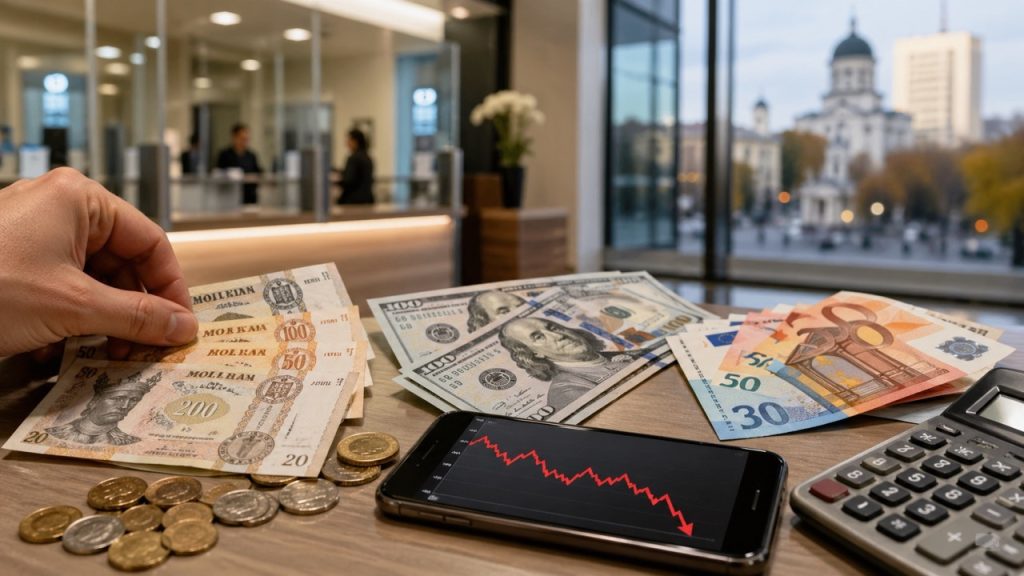 Курс валют в Молдове на 27 апреля 2026: почему доллар подешевел