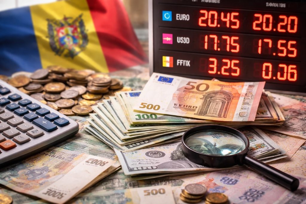 Какой курс валют в Молдове сегодня, 1 апреля 2026 года, в банках и обменных пунктах