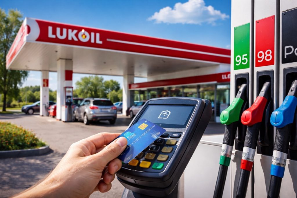 На каких заправках «Лукойл» снова можно оплатить картой в Молдове
