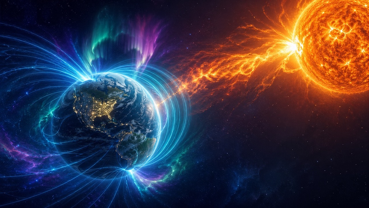 Магнитные бури 27–30 апреля 2026 года: точный прогноз по дням, когда ждать Kp 5, кому быть осторожнее и как снизить влияние на самочувствие.