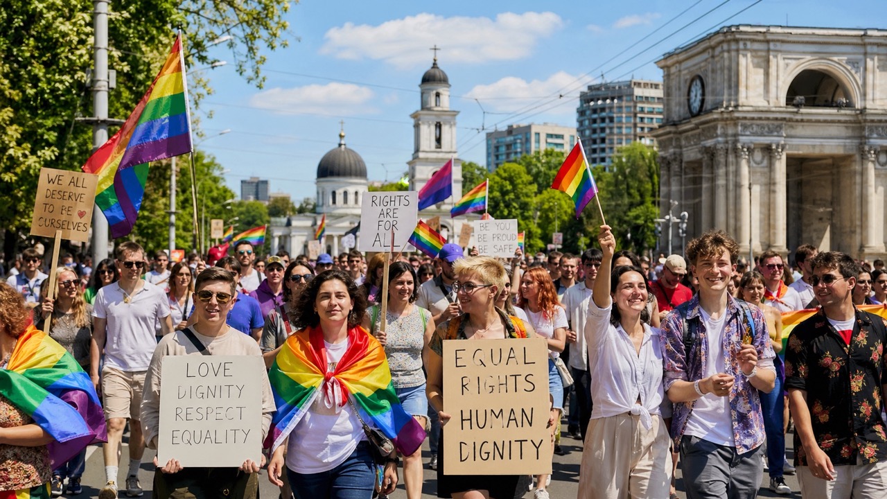 Moldova Pride 2026 пройдет в Кишиневе с 16 по 21 июня. Марш 21 июня станет 14-м и завершит неделю равенства, прав и видимости.