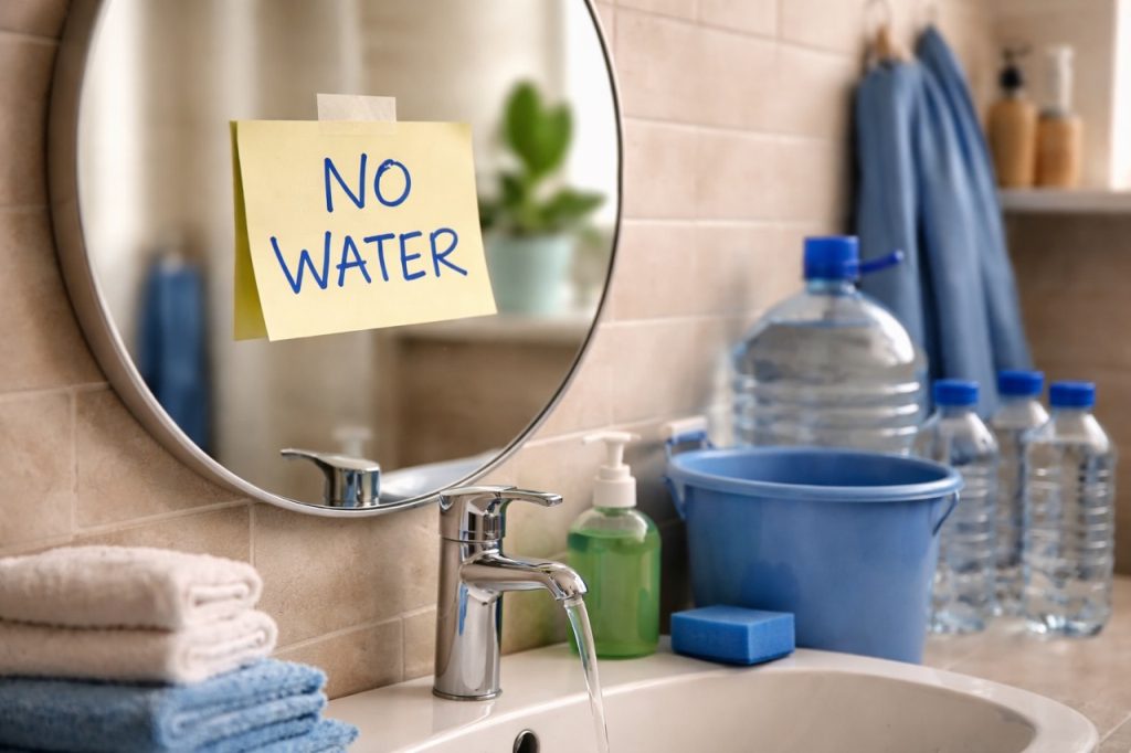 Какие районы Кишинёва останутся без воды 2 апреля 2026 года: причины, адреса, время