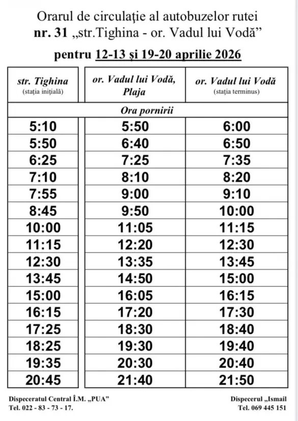 Как будет работать общественный транспорт Кишинев на Пасху и Радоницу  2026