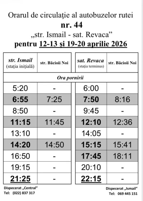 Как будет работать общественный транспорт Кишинев на Пасху и Радоницу  2026