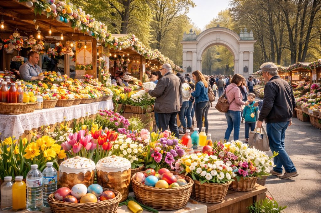 Где проходят пасхальные ярмарки в Кишиневе в апреле 2026 года