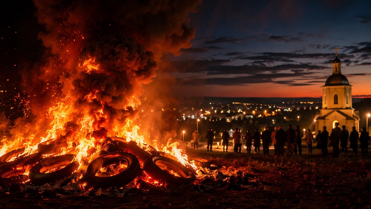 Почему в Молдове на Пасху жгут шины, чем опасен токсичный дым, какой штраф грозит и почему этот обычай не относится к подлинной традиции.