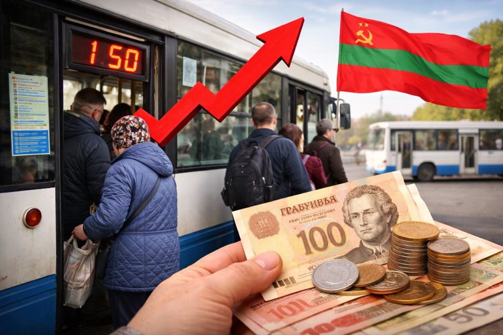 Сколько стоит проезд по маршрутам Тирасполь–Каменка и Тирасполь–Днестровск в 2026: как изменились тарифы
