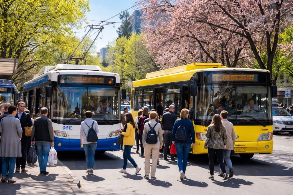 Сколько будут стоить проездные на общественный транспорт в Кишинёве с 1 мая 2026 года