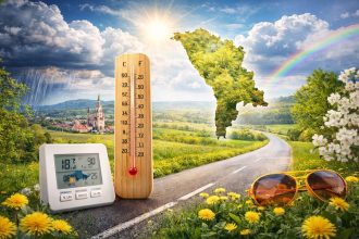 Прогноз погоды в Молдове на 13–17 апреля 2026: Кишинев, Бельцы, Кагул, Комрат и др. города. Где будет теплее, ждать ли дождей и похолодания.