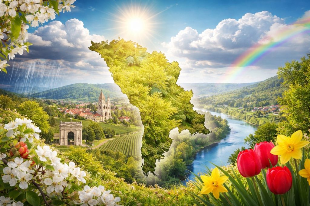 Какой будет погода в Молдове 13–17 апреля 2026 года: точный прогноз по всем регионам и городам