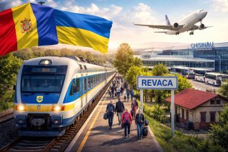 13 апреля 2026 поезд Киев — Кишинев тестово продлят до Реваки. Как будет работать шатл до аэропорта Кишинева и что это значит для Молдовы.