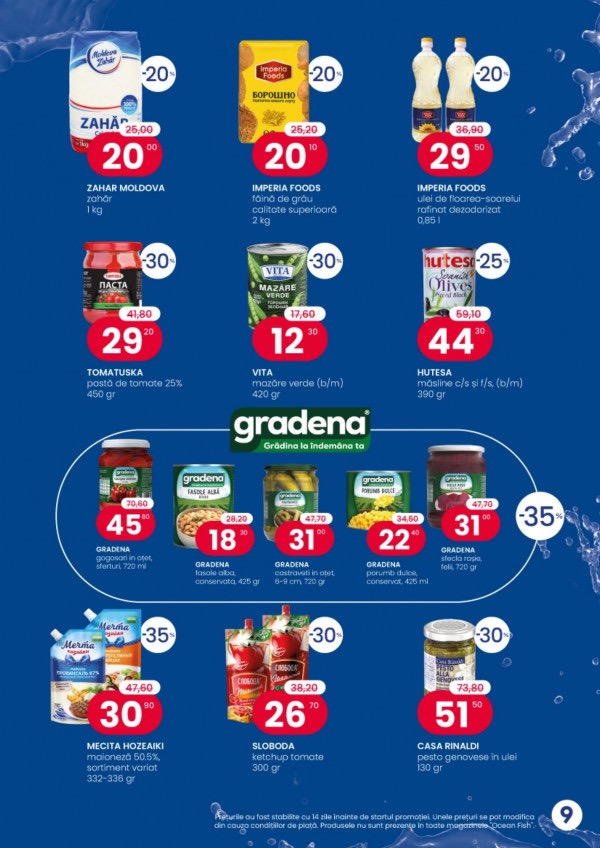 Какая акция в Ocean Fish с 1 по 30 апреля 2026 года и что выгодно купить по скидке до 57%