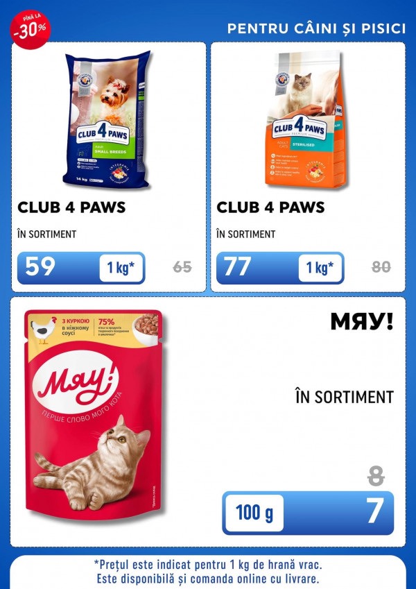 Какие скидки в PetHouse действуют с 01.04 по 30.04.2026 и что выгодно купить для кошек, собак, птиц и грызунов