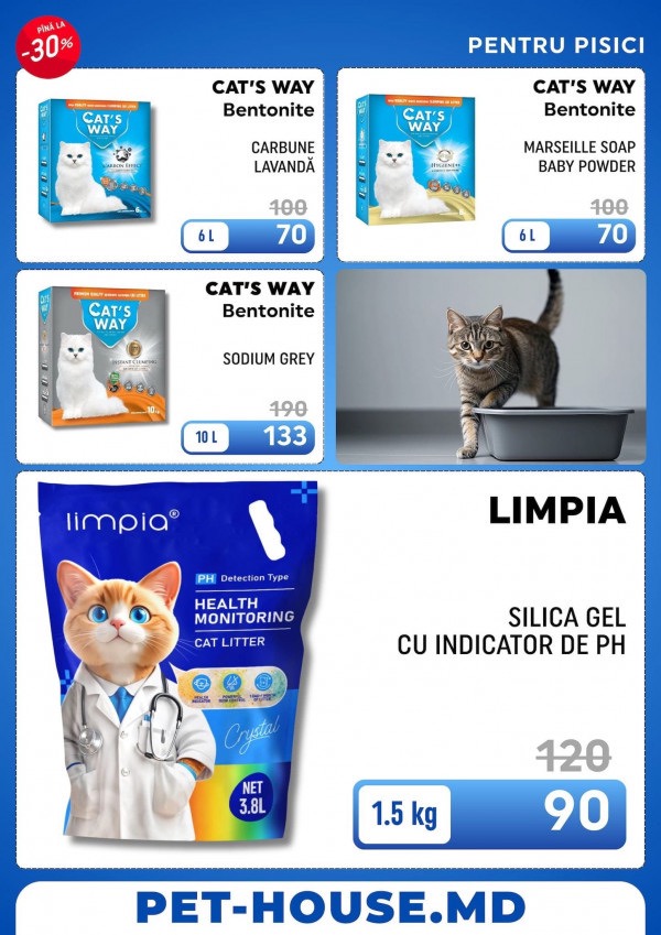 Какие скидки в PetHouse действуют с 01.04 по 30.04.2026 и что выгодно купить для кошек, собак, птиц и грызунов