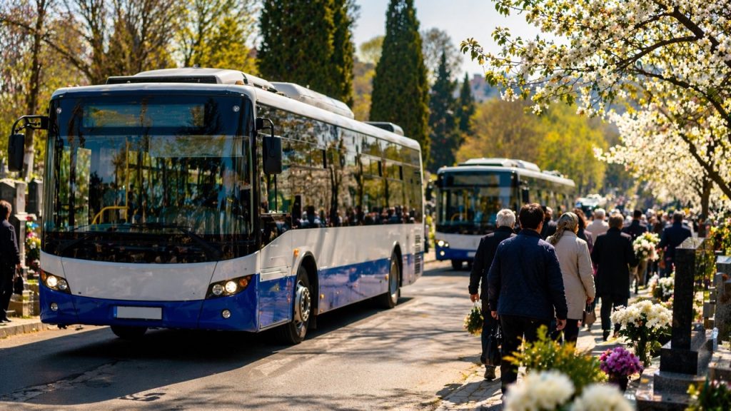 Какие автобусы отменили на Родительский день в Кишинёве и как доехать до кладбища бесплатно