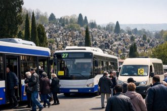 Какие автобусы отменили на Родительский день в Кишинёве: бесплатные маршруты и как доехать до кладбища Святого Лазаря 19–20 апреля 2026.