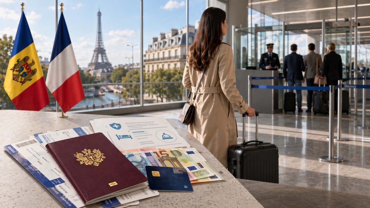 Правила въезда граждан Молдовы во Францию: паспорт, страховка, бронь жилья, обратный билет, деньги на день пребывания и причины отказа.