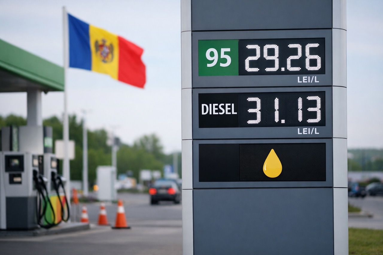Сколько стоит бензин и дизель на АЗС Молдовы 19 апреля 2026: актуальные цены ANRE, таблица по топливу, разница между бензином и дизелем.