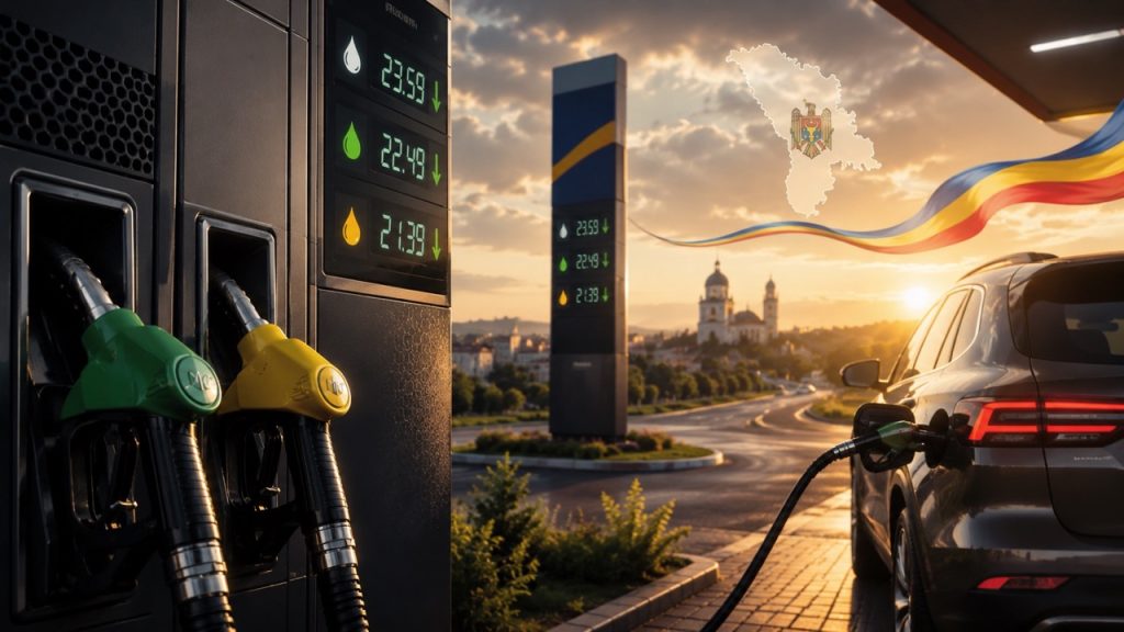 Насколько подешевеют бензин и дизтопливо в Молдове с 28 мая 2026