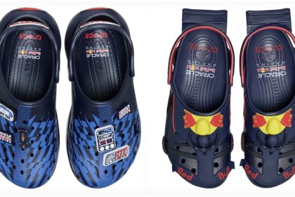 Crocs x Red Bull Racing в Молдове: цены в леях, дата старта продаж, модели Classic Runner и Crocband Clog, доставка и выбор размера.