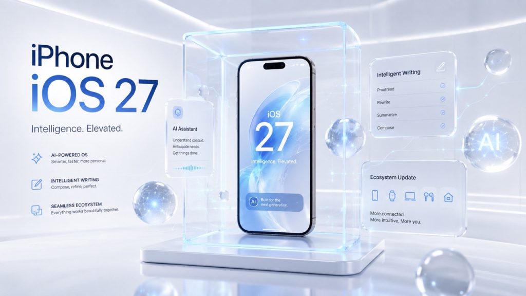 Когда выйдет iOS 27 и каким будет большое ИИ-обновление Apple для iPhone
