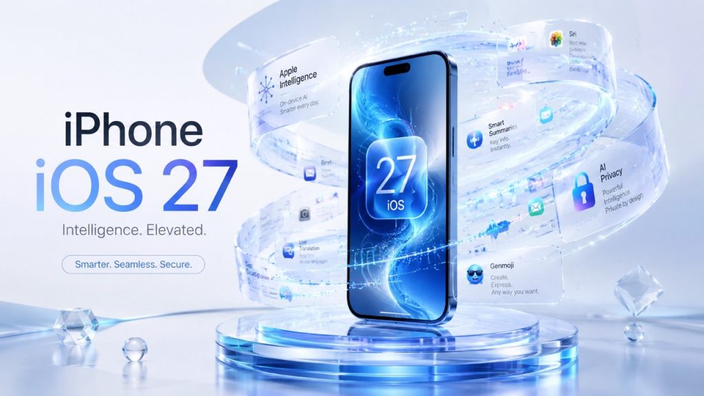 Когда выйдет iOS 27 и каким будет большое ИИ-обновление Apple для iPhone