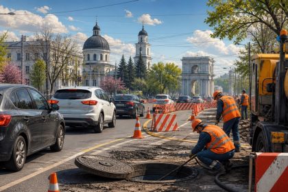В Кишиневе с 4 по 10 мая частично ограничено движение на улице Ипате Сорочану из-за ремонта канализации. Где перекрыто и как объехать участок.