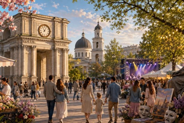 Куда пойти в Кишинёве 9–10 мая 2026: афиша праздников, День Европы, Мемориал «Вечность», концерты, театр, спорт и семейные события.