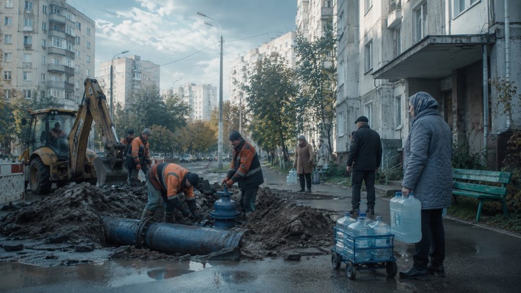 Где не будет воды в Кишиневе и Гидиче 13 мая 2026 года: какие адреса попали под отключение