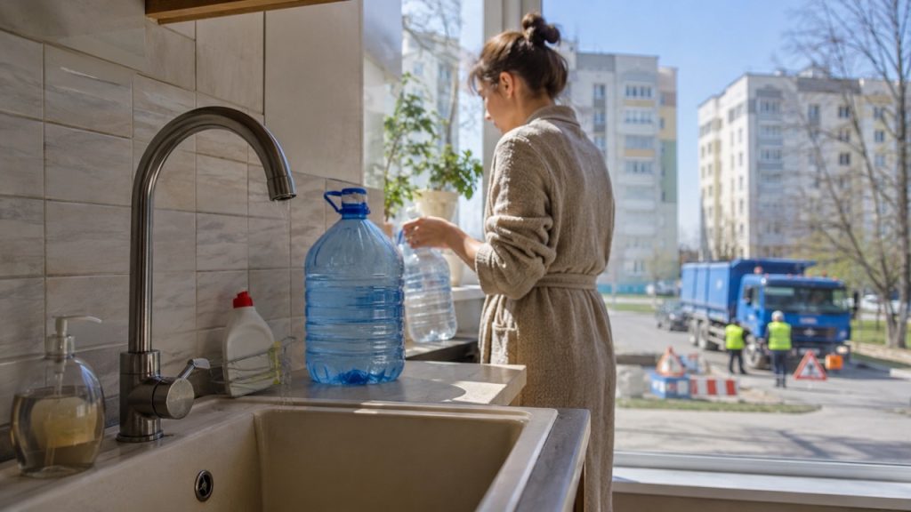 Где в Кишинёве 6 мая 2026 не будет воды: какие адреса в Ватре попали под отключение