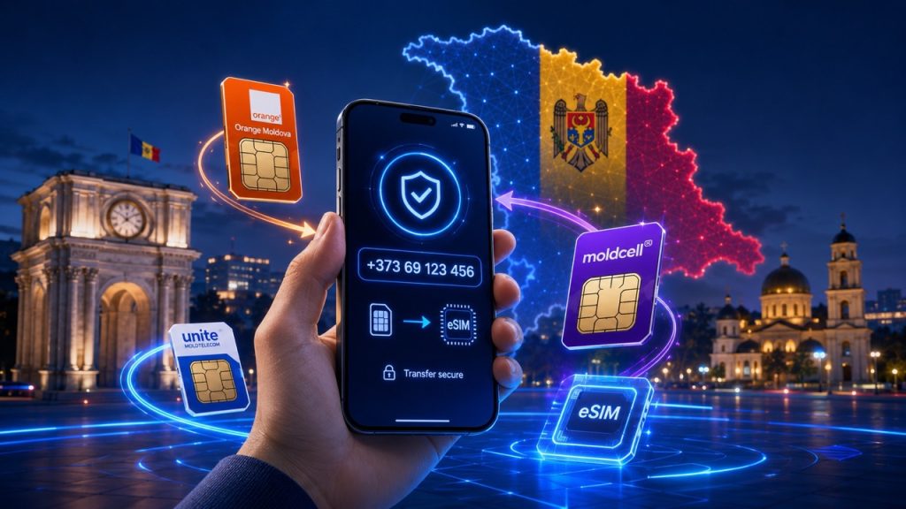 Как перенести номер телефона в Молдове с Orange на Moldcell, Unite через MNP