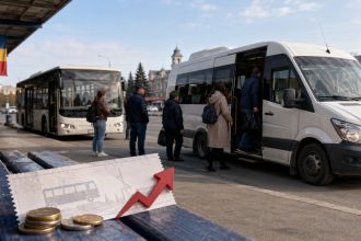 В Молдове проезд в автобусах и маршрутках подорожал на 1 бан за километр. Новые тарифы ANTA, причины роста и примеры расчёта билетов.
